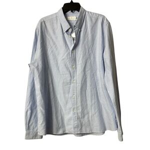 NWT Cuisse De Grenouille Paris Mens Johnson 08 Long Sleeve Button Shirt Size XXL